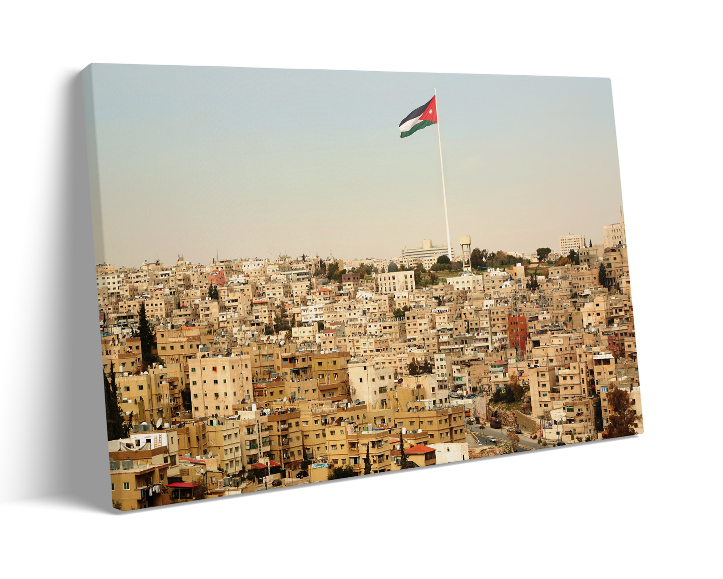 Jordan, Amman Flag