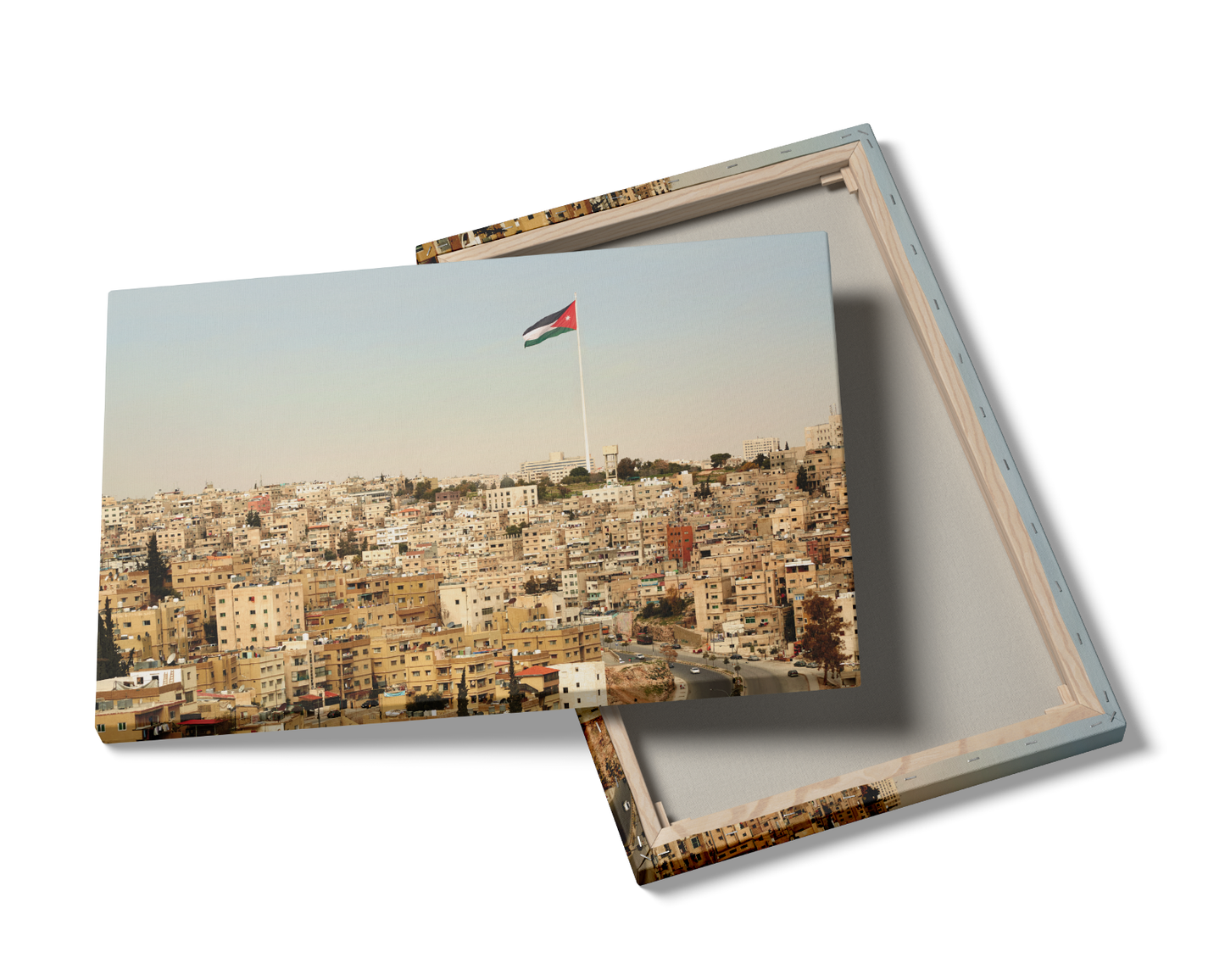 Jordan, Amman Flag